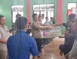 Kanit Binmas Polsek Idanogawo monitoring penyaluran BLT-DD Tahun 2022