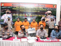 Polres Barelang Ungkap Kasus Perdagangan Orang dan PMI yang tenggelam di perairan Pulau Putri