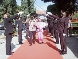 Resmi AKBP Taufiq Hidayat Jabat Kapolres Toba