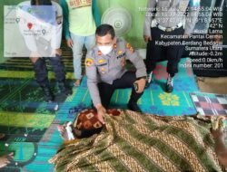 Polsek Pantai Cermin Lakukan Identifikasi Mayat Terapung
