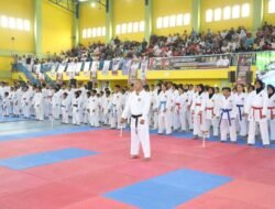 Polda Sumatera Utara menggelar Kejurda Karate INKANAS Sumut Kapoldasu Cup 2022