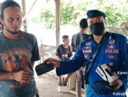 Sat Pol Airud Polres Sergai Himbau Masyarakat Nelayan Tetap Patuhi Prokes