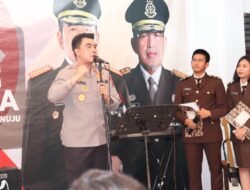 Kapolres Toba Hadiri Syukuran HBA dan HUT Ikatan Adhyaksa Dharmakarini Ke-62
