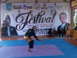 Bupati Banjar H Saidi Mansyur, Buka festival Budaya Kuntau Se Kabupaten Banjar