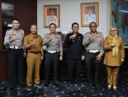 Audiensi ETLE, Korlantas Polri dan Dit Lantas Polda Kepri Bersama Gubernur Provinsi Kepri