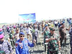 Kapolres Sergai Hadiri Penanaman Mangrove Serentak Di 77 Lokasi