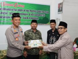 Kapolres Nias silahturahmi ke Kantor MUI Kota Gunungsitoli