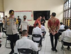 Pelaksanaan Tes Calon Kepala Desa di Fakultas Ilmu Sosial dan Ilmu Politik Unsri Bukit Palembang Berjalan Aman