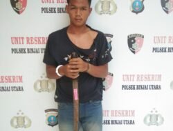 Polres Binjai Bekuk Geng Motor membawa senjata Tajam