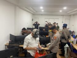 Lagi, Kapolda Sumut Turun Gunung gerebek Lokasi Judi di kompleks perumahan elit Medan