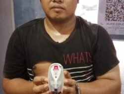Nekat Menjual Narkoba Seorang Pria di Bekuk Polisi