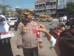 Polsek SU,1 Ucapkan Dirgahayu Republik Indonesia
