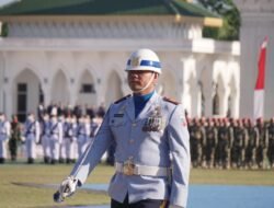Pangkalan TNI AU Hang Nadim Melaksanakan Upacara Penaikan Bendera Merah Putih