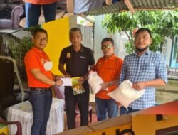 HUT ke-77 RI, Ketua Pewarta Jenguk Tiga Anggota yang Sakit