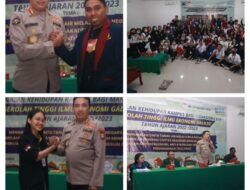 Kabid Humas Polda Kepri jadi narasumber di aula kampus STIE Galileo Batu Ampar