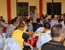 Penuh Keakraban, Kapolresta Deli Serdang Gelar Coffee Morning Bersama Pju dan Personil