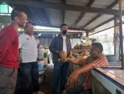 Datangi Pasar Sentosa Baru, Dirut PUD Pasar Pantau Ketersediaan Pasokan dan Keterjangkauan Harga Kebutuhan Pokok