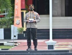 Wakapolda Kepri Pimpin Pelaksanaan Apel Pagi Gabungan
