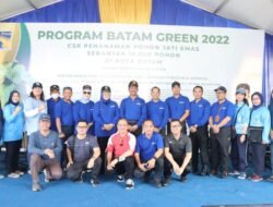 Kapolresta Barelang Hadiri Kegiatan Program Batam Green 2022 Penanaman Pohon Jati Emas