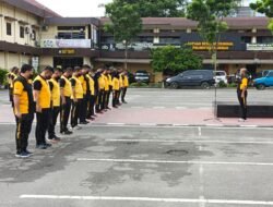 Polrestabes Medan Gelar Apel Pagi Sekaligus Olahraga Bersama