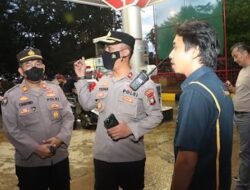 Kapolresta Barelang Perintahkan Jajarannya Untuk Monitoring dan melakukan pengamanan Kenaikan Harga BBM di Semua SPBU di Kota Batam