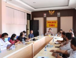 Rapat Koordinasi Polres Toba dengan Pengusaha SPBU se Kabupaten Toba