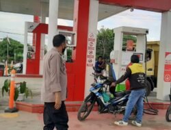 Pastikan Stok BBM di SPBU Tercukupi, Polsek Pagar Merbau Laksanakan Patroli dan Monitoring