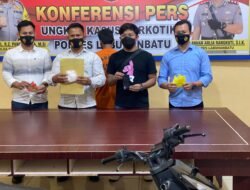 Seorang Pria Terduga Bandar Narkoba di Bekuk Polisi