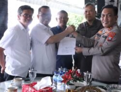 Kapoldasu Fasilitasi Penyerahan Tanah Ompu Buntulan Manurung kepada BPODT