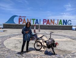 Pria Asal Cilacap Gowes Dari Km 0 Sabang Sampai Di Bengkulu