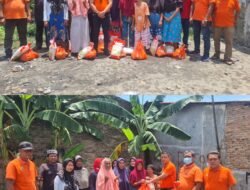 Jumat Barokah, Ketua Pewarta Terjun Langsung Serahkan Sembako pada Warga Kurang Mampu