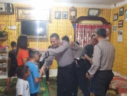 Sat Samapta Polrestabes Medan Berbagi Kasih Kepada Anak Yatim Piatu Yayasan Jembatan Kasih Setia