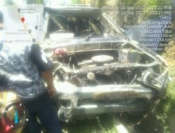 Isuzu Panther Vs Supra X, Pengendara Sepeda Motor WNA Asal Jepang Meninggal Dunia