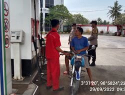 Personil Polsek Pagar Merbau Polresta Deli Serdang Rutin Laksanakan Patroli