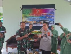Dalam Rangka Memperingati HUT TNI ke-77 Tahun 2022, Polsek Pemulutan Laksanakan Kegiatan Anjangsana
