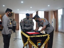 PENYERAHAN JABATAN WAKAPOLDA KEPRI DAN RAMAH TAMAH PENGANTAR TUGAS WAKAPOLDA KEPRI