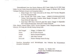 Dugaan Pelibatan ASN Dalam Acara Parpol, Mendapat Tanggapan Keras Masyarakat Madani Bengkulu