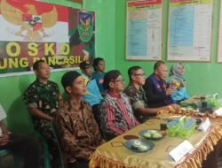 Dekat Dengan Rakyat, Koramil Talang Empat Gelar Kerja Bakti