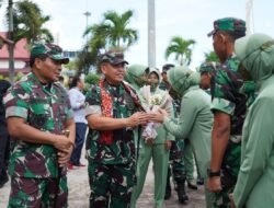PANGDAM II/SRIWIJAYA KUNJUNGI KOREM 041/GAMAS
