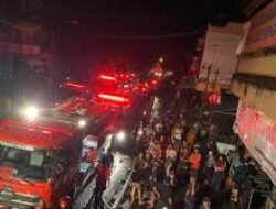 Pasar Mengwi Ludes Terbakar Dilalap Si Jago Merah, Kerugian Capai 4 Miliar
