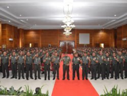 ANGGOTA KOREM 041/GARUDA EMAS TERIMA ARAHAN PANGDAM II/SWJ