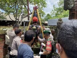 Warga Dangin Tangluk Denpasar Dikejutkan dengan Penemuan Mayat Didalam Sumur