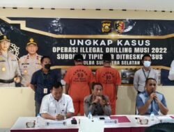 Pelaku Penimbunan Solar Subsidi Berhasil Di Bekuk Satgas Operasi Ilegal Drilling Sumsel
