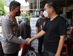 Sambangi Warga Bumi Asri, Kapolrestabes Medan Minta Warga Jaga Kamtibmas