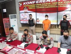 Kapolresta Barelang Gelar Konferensi Pers Ungkap Pelaku KDRT yang menyebabkan Korban Meninggal Dunia
