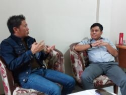 Charma Afrianto.SE Kunjungi Ruang Kerja Dr.Antonius Singgih Setiawan SE,MSi