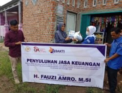 Yayasan Safa Bakti Nusantara Bagikan Ratusan Paket Sembako Secara Door to door di daerah Kalidoni