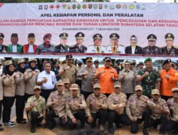 ANTISIPASI BENCANA ALAM SUMSEL KASDAM II/SWJ HADIRI APEL KESIAPSIAGAAN