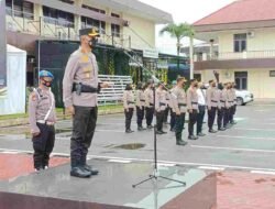 Kapolrestabes Medan Tekankan Kepada Anggota Waspada Teror