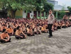 Beri Penyuluhan Kepada Pelajar, Polsek Percut Sei Tuan Go to School ke SMP Negeri 17 Medan